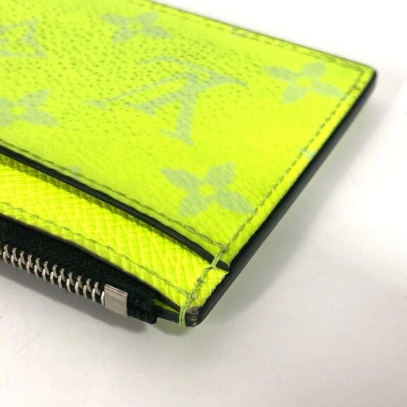 LOUIS VUITTON M30320 Taigalama Coin card holder Wallet Coin Case coin purse - Picture 6 of 13